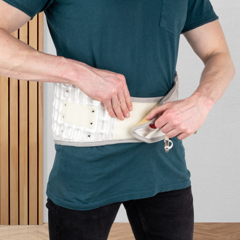 Фіксуючий поперековий опорний ремінь inSPORTline Ronyo Розмір 3XL