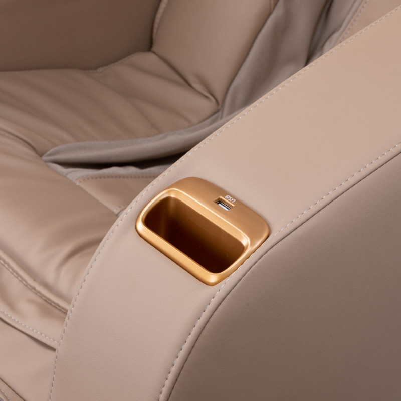 Крісло масажне inSPORTline Numana Колір Світло-коричневий