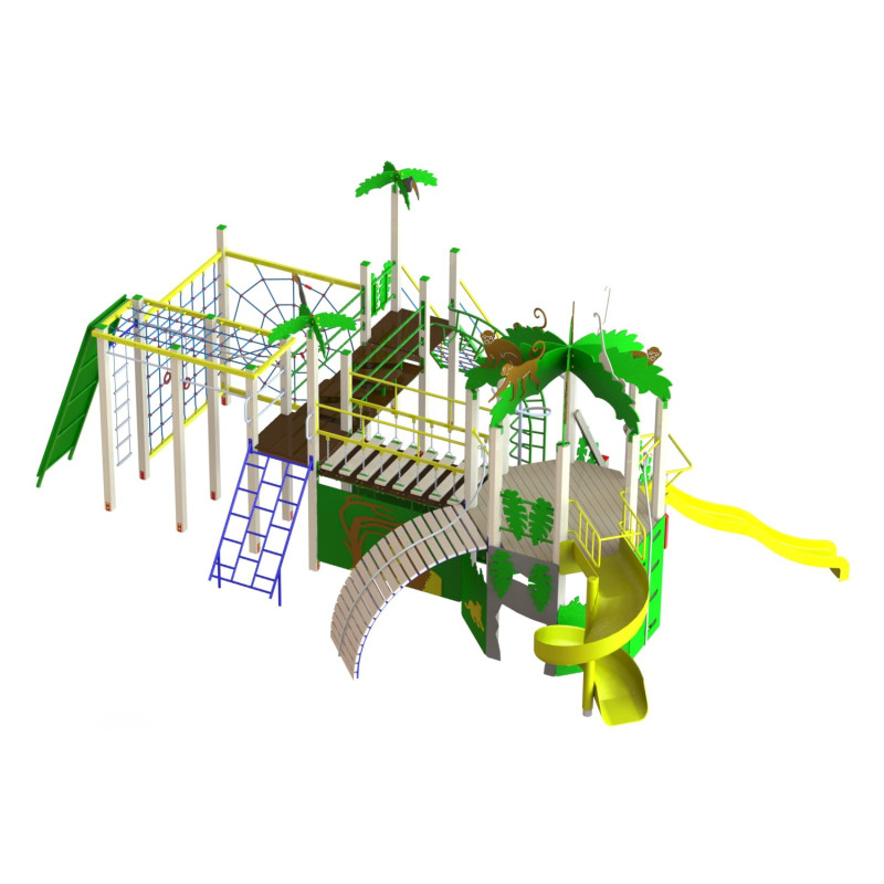 Ігровий комплекс "Джунглі" DIO814, 665, 941, 370