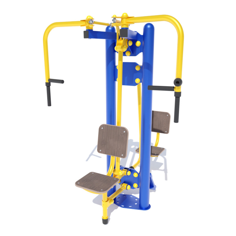 Вуличний тренажер "Жим ногами горизонтальний - батерфляй" SG172