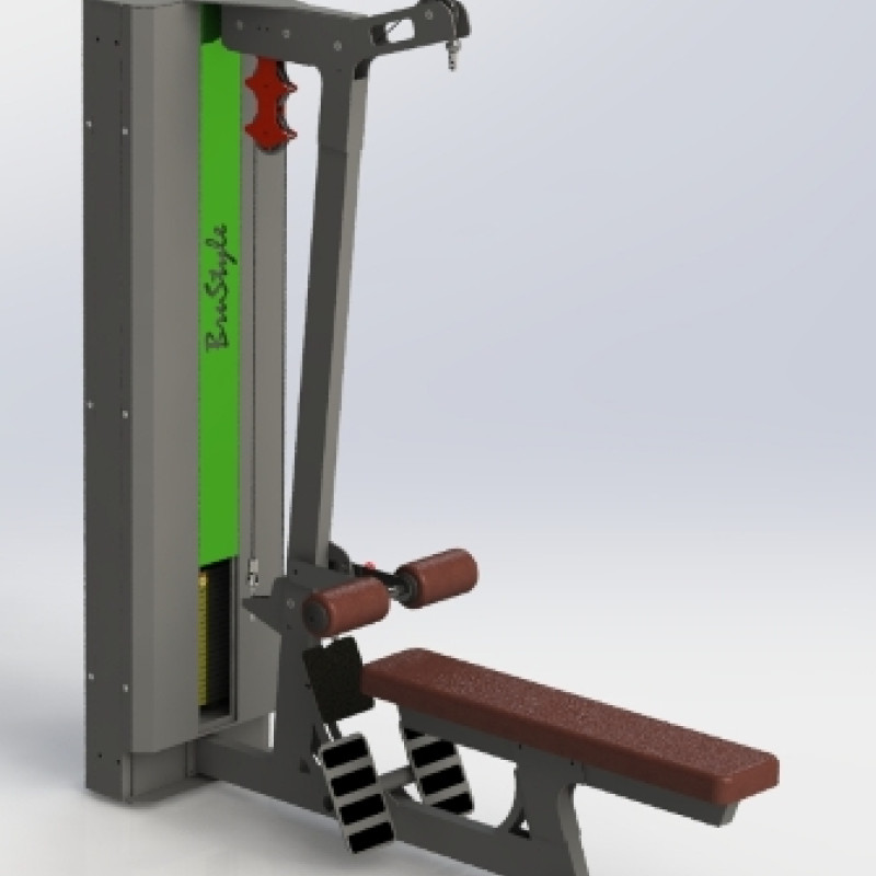 Блок для м'язів спини, комбінований BL217, 220