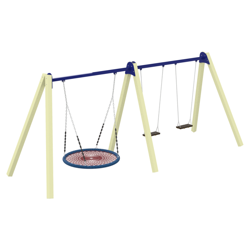 Гойдалка Triple Fun Woodl KIDIGO - Сидіння W2