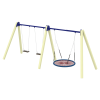 Гойдалка Triple Fun Woodl KIDIGO - Сидіння W2