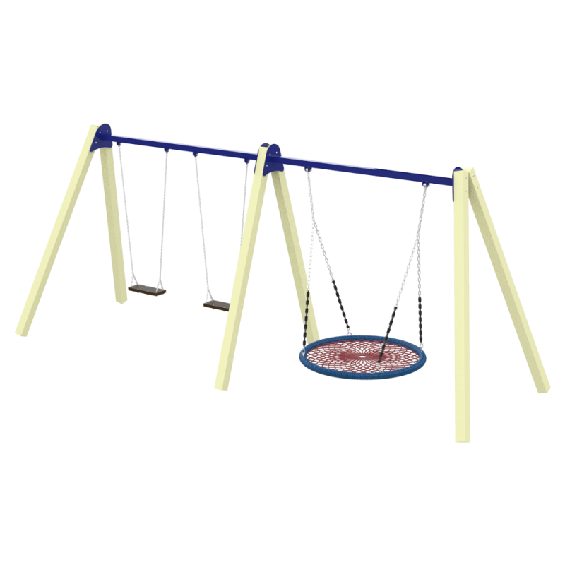 Гойдалка Triple Fun Woodl KIDIGO - Сидіння W2