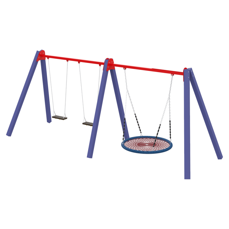 Гойдалка Triple Fun Woodl KIDIGO - Сидіння W2