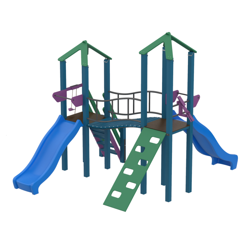 Дитячий комплекс Double Fun KIDIGO - Гірка 0,9 Стандартна