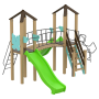 Дитячий комплекс Double Play KIDIGO - Гірка 0,6 Стандартна