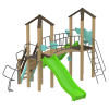 Дитячий комплекс Double Play KIDIGO - Гірка 0,6 Стандартна