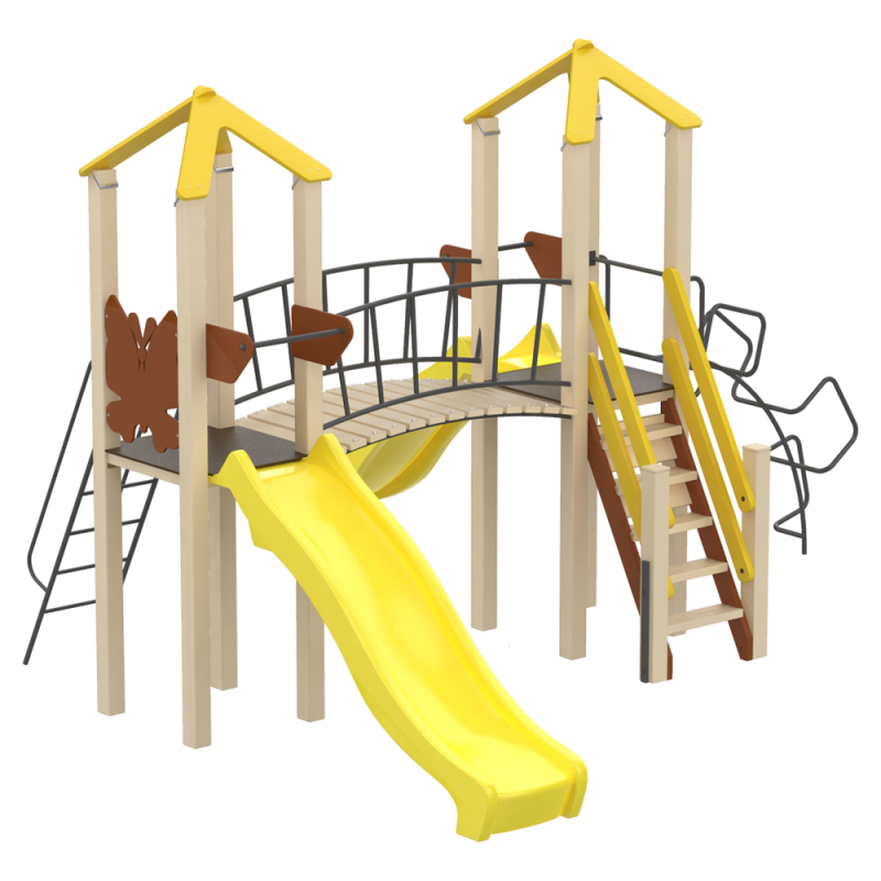 Дитячий комплекс Double Play KIDIGO - Гірка 0,6 Стандартна
