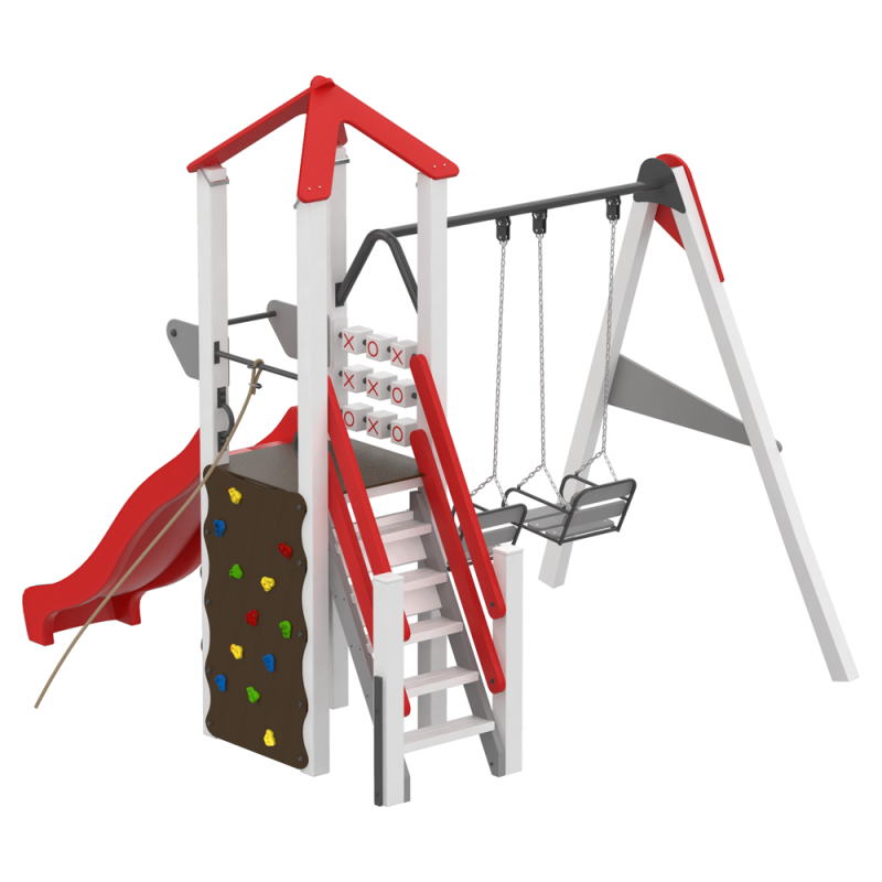 Дитячий комплекс Swing Fun KIDIGO - Гірка 0,9 Пластикова
