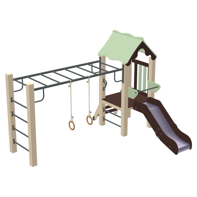 Дитячий комплекс Kinder Sport KIDIGO - Гірка 0,6 Стандартна