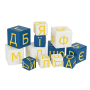 Модульний набір Абетка Мікс KIDIGO - 12 шт - Оксфорд  - Вторинний поролон