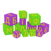 Модульний набір Абетка Мікс KIDIGO - 12 шт - Оксфорд  - Вторинний поролон