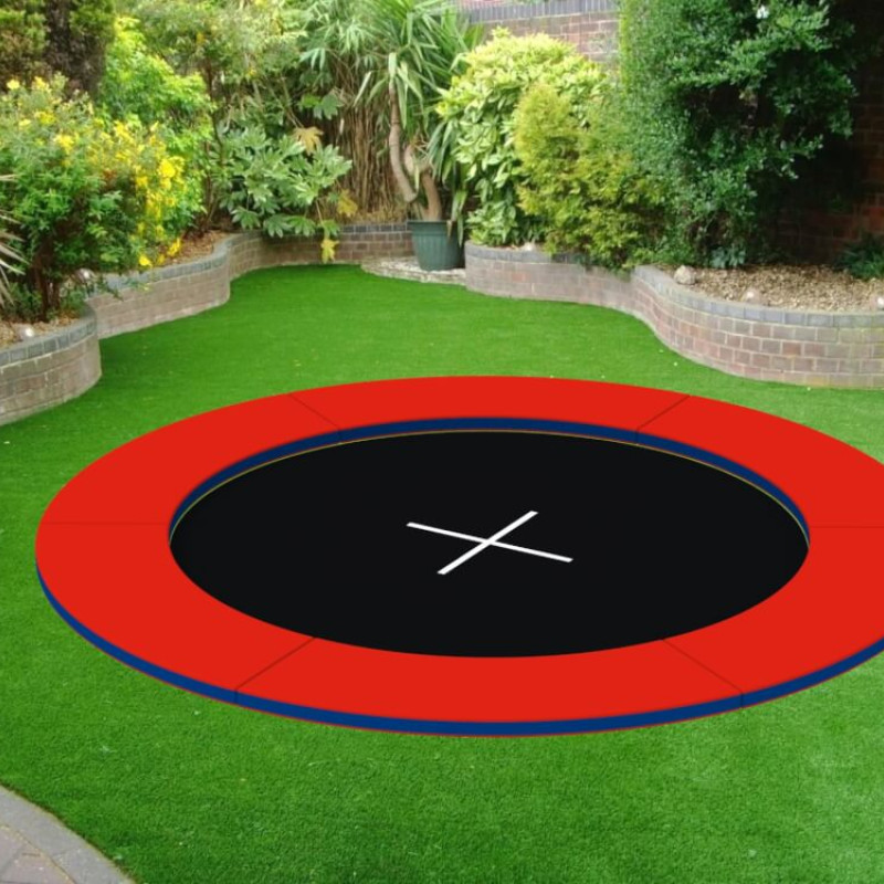 Грунтовий батут Circle 2,4х2,4 KIDIGO