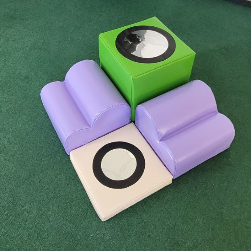 Ігровий набір Mini Mirror Softscapes KIDIGO - Оксфорд  - Первинний поролон