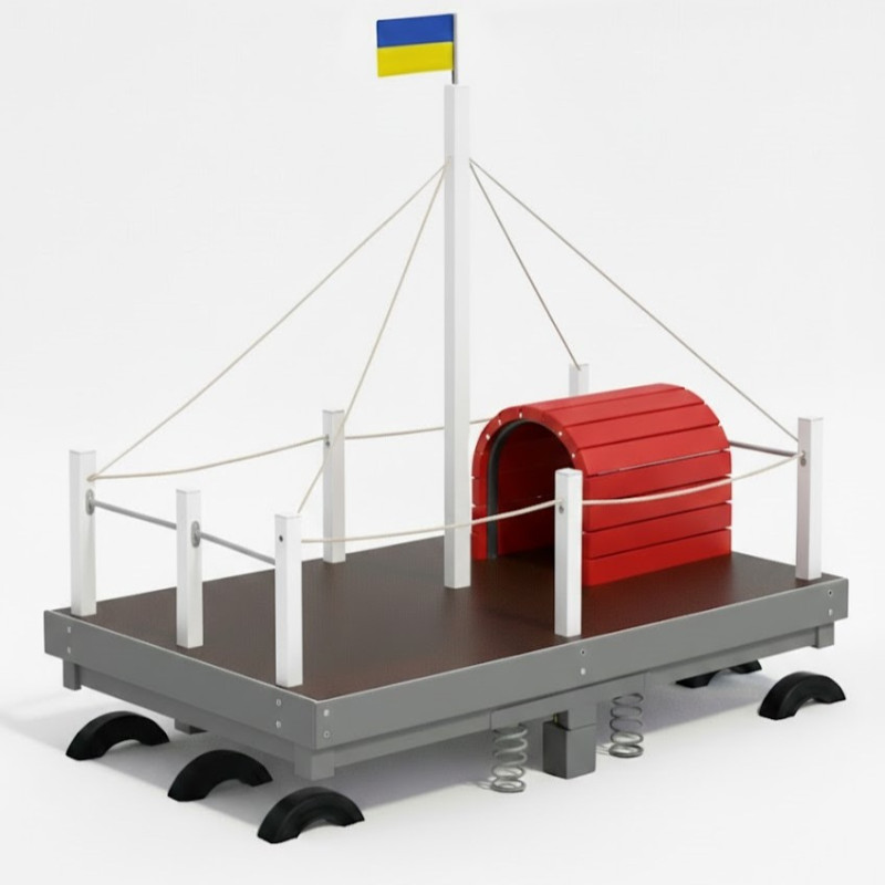 Пліт на пружинах Експедиція KIDIGO