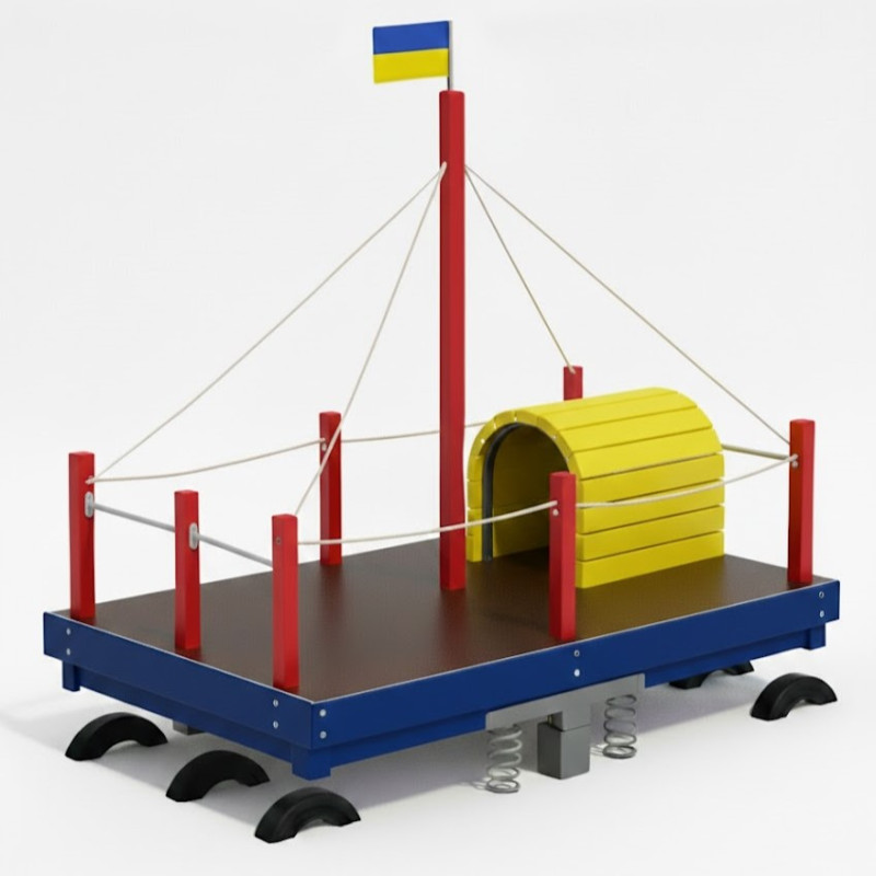 Пліт на пружинах Експедиція KIDIGO