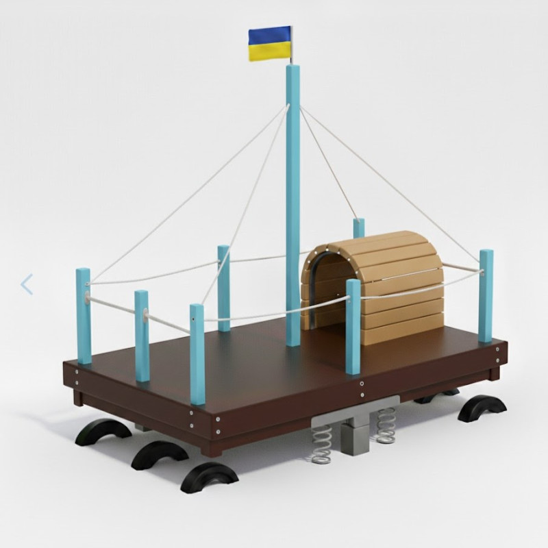 Пліт на пружинах Експедиція KIDIGO