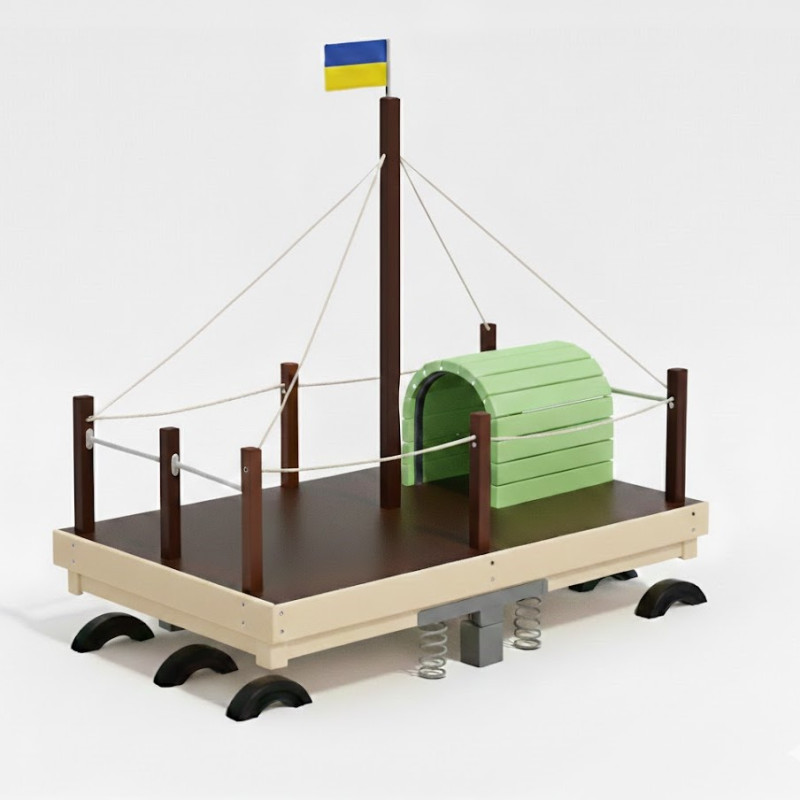 Пліт на пружинах Експедиція KIDIGO