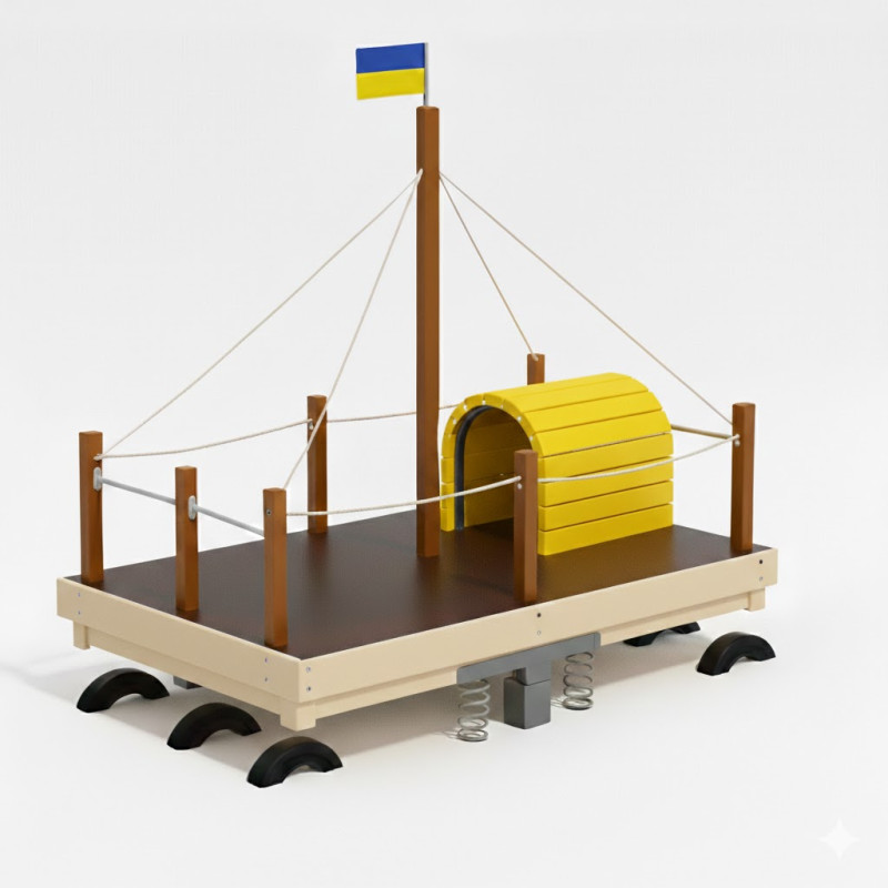 Пліт на пружинах Експедиція KIDIGO