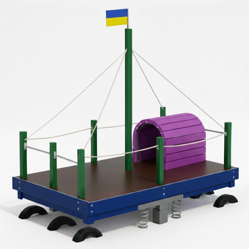Пліт на пружинах Експедиція KIDIGO